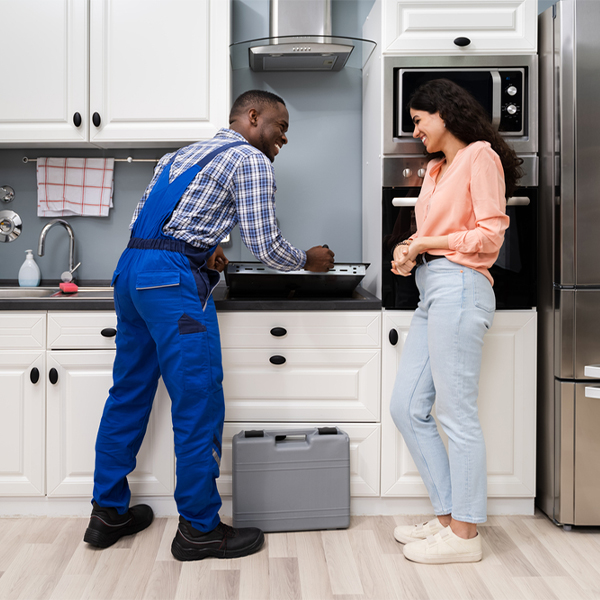 can you provide an estimate for cooktop repair before beginning any work in Meriden WY